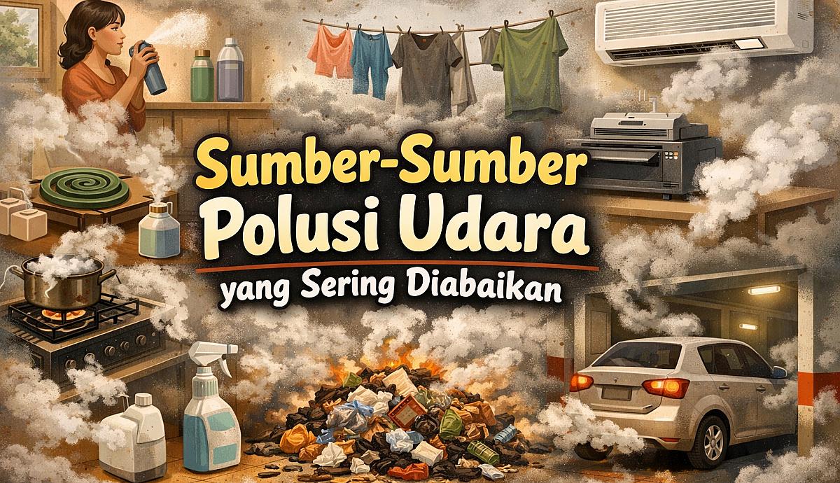 Sumber Sumber Polusi Udara yang Sering Diabaikan