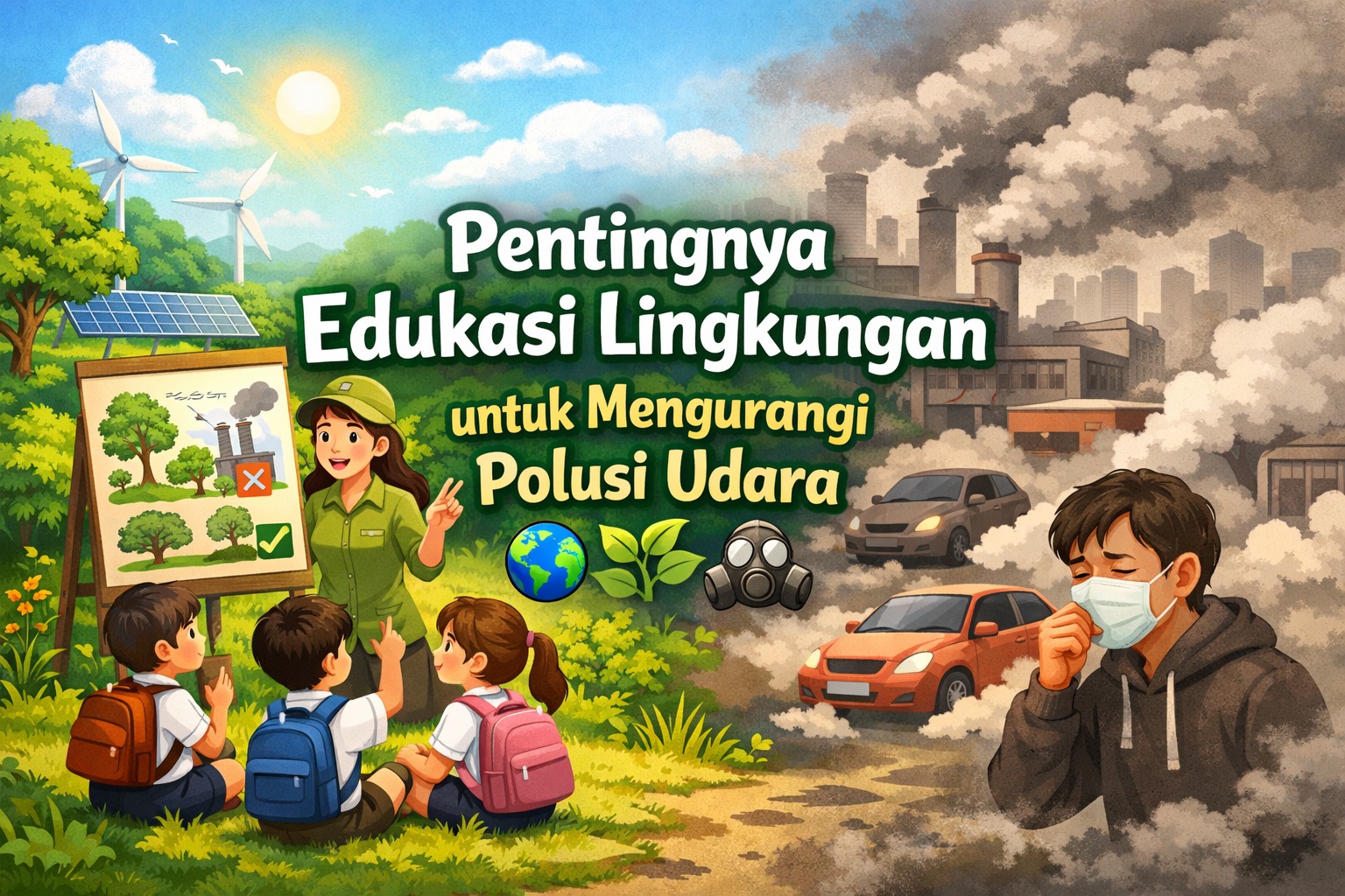 Pentingnya Edukasi Lingkungan untuk Mengurangi Polusi Udara