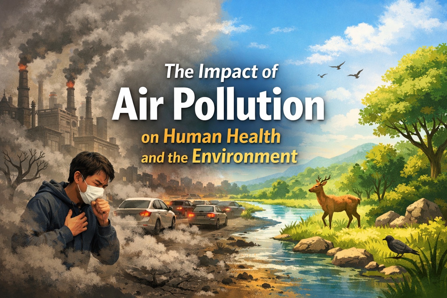 The Impact of Air Pollution on Human Health and the Environment