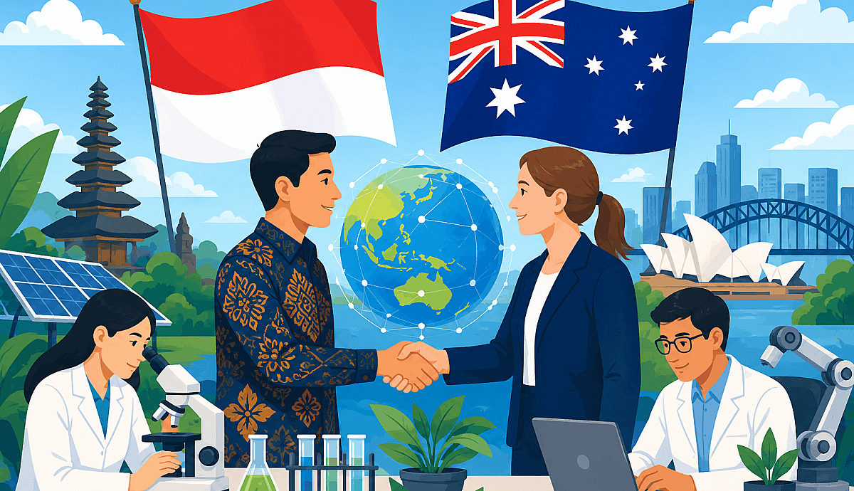 Indonesia dan Australia Perkuat Kolaborasi Riset dan Inovasi untuk Masa Depan Berkelanjutan