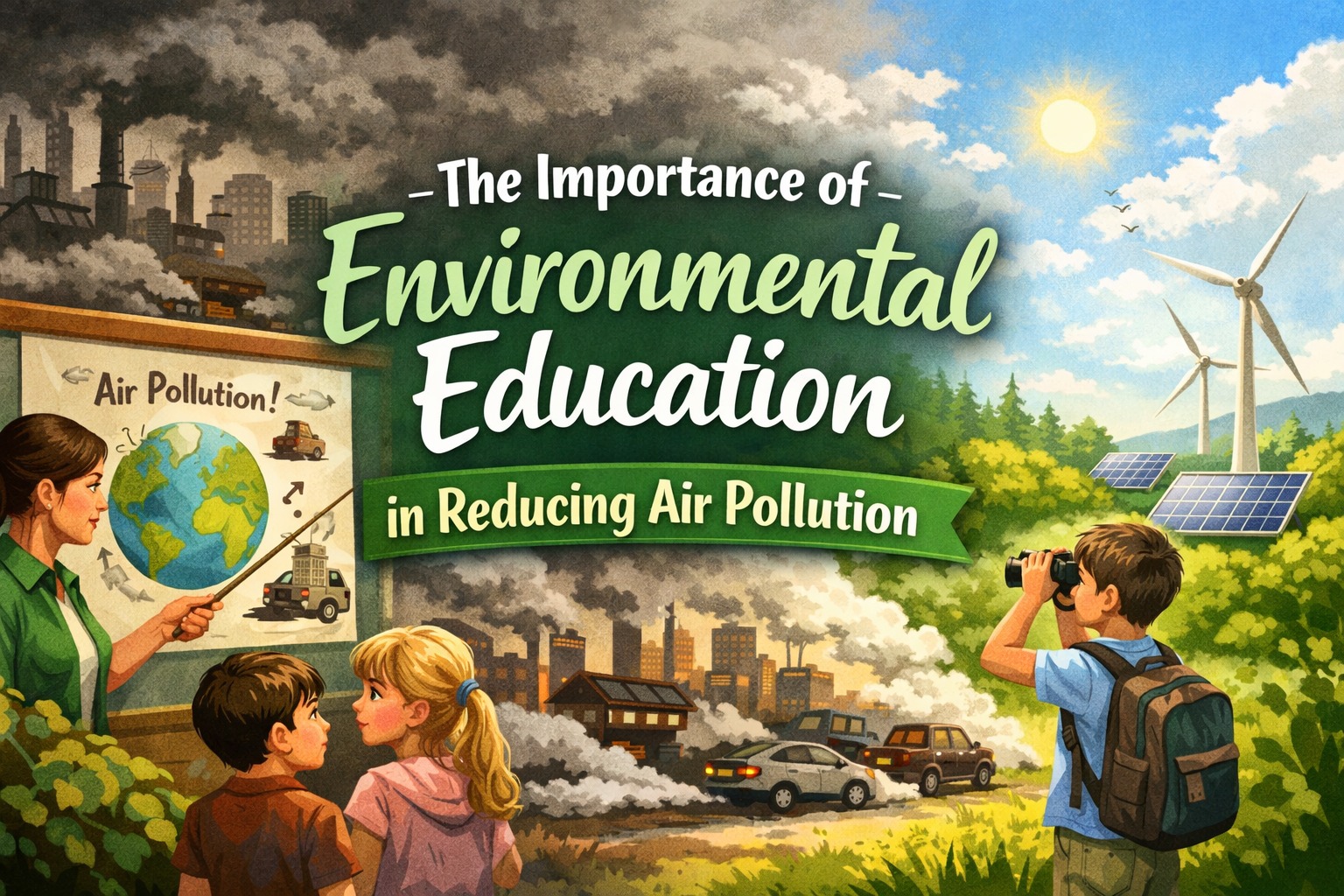 The Importance of Environmental Education in Reducing Air Pollution