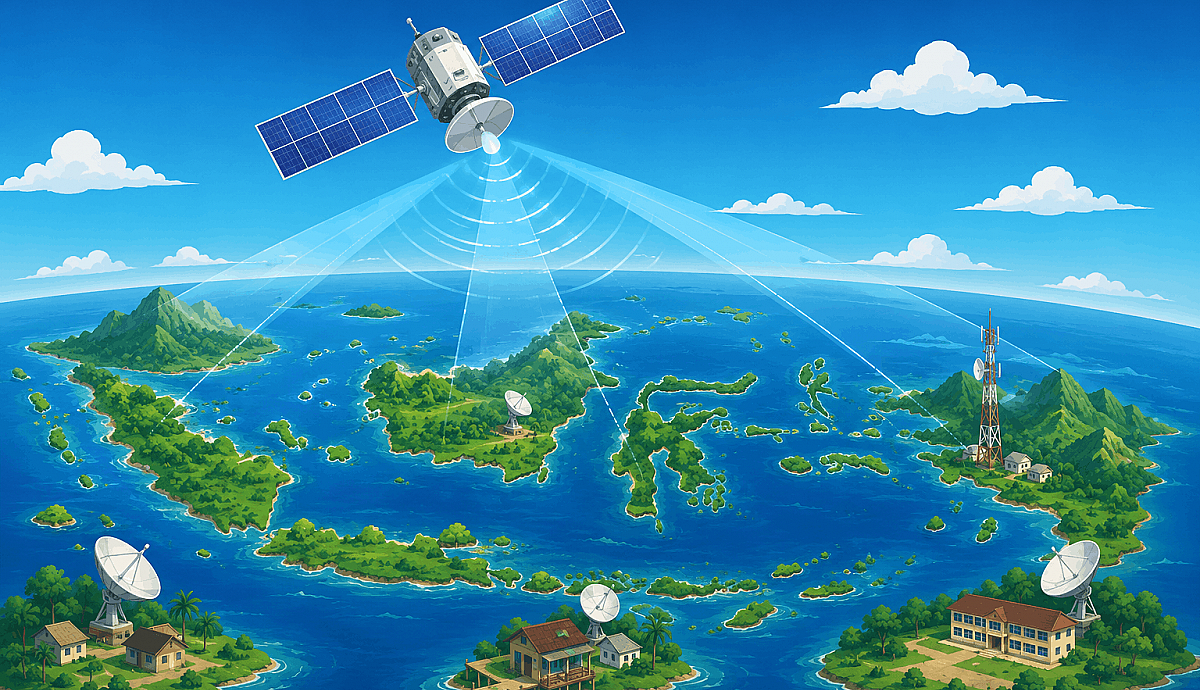 Satelit Nusantara V Perkuat Internet Nasional hingga Daerah 3T