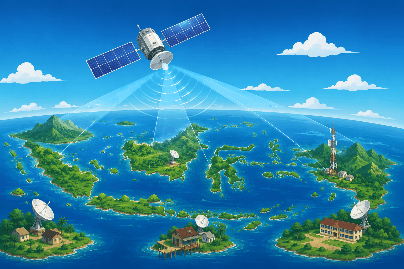 Satelit Nusantara V Perkuat Internet Nasional hingga Daerah 3T