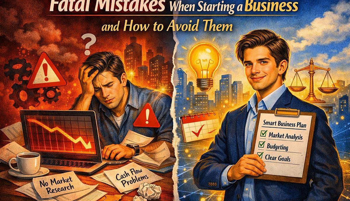 Fatal Mistakes When Starting a Business and How to Avoid Them