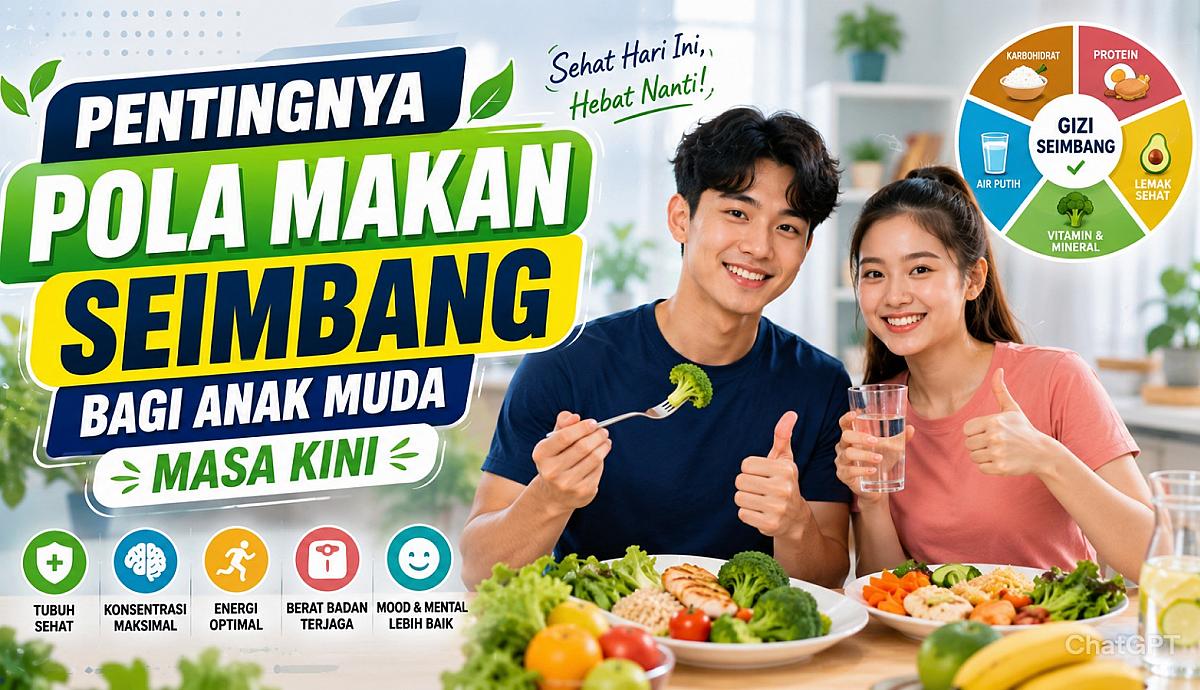 Pentingnya Pola Makan Seimbang bagi Anak Muda Masa Kini