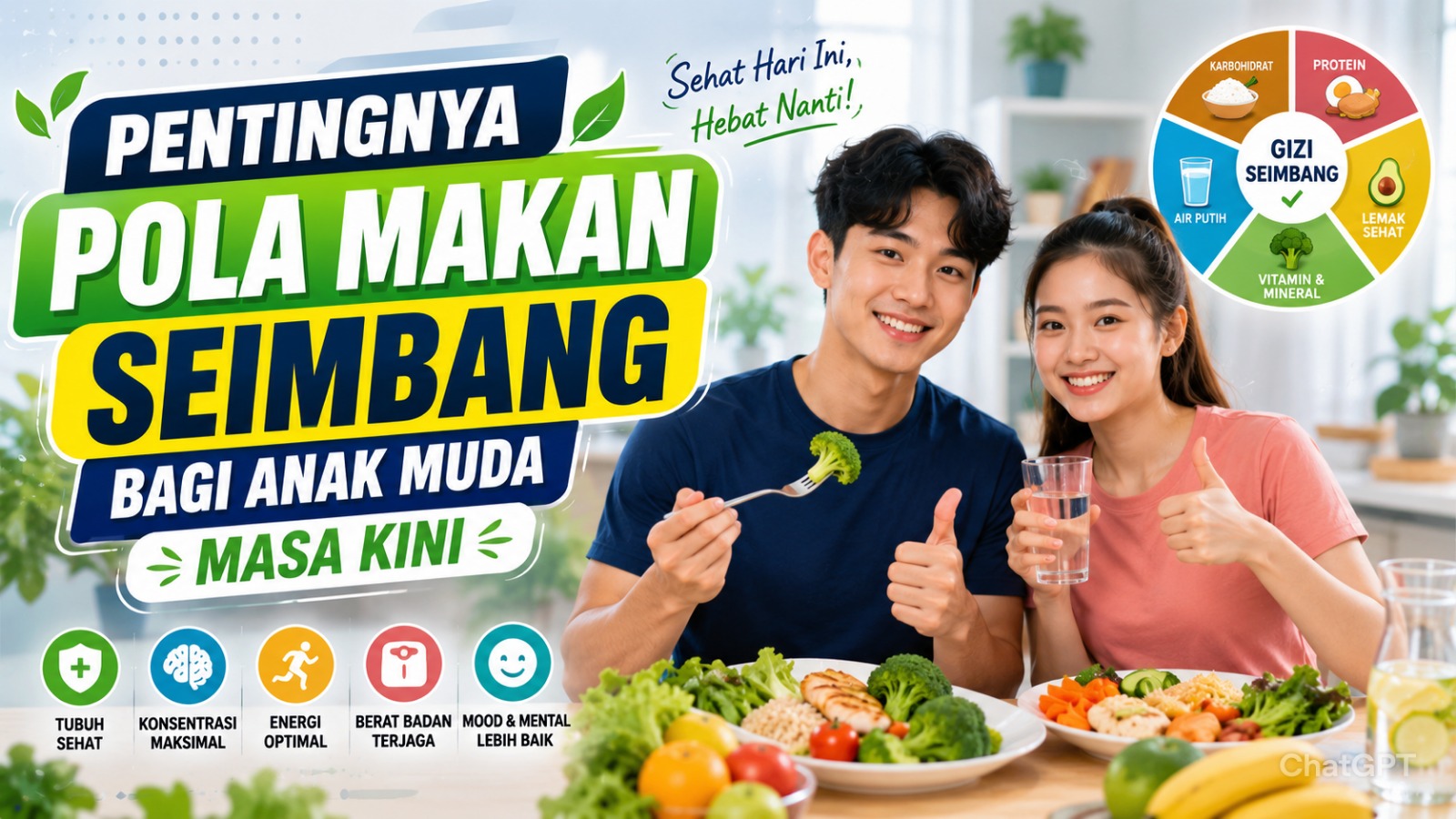 Pentingnya Pola Makan Seimbang bagi Anak Muda Masa Kini