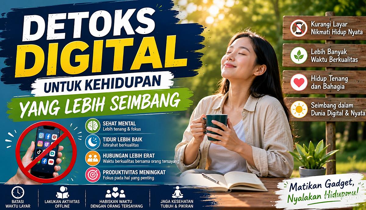 Detoks Digital untuk Kehidupan yang Lebih Seimbang