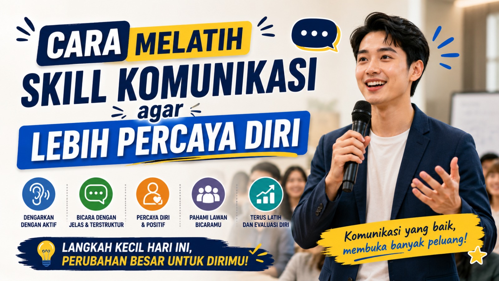 Cara Melatih Skill Komunikasi agar Lebih Percaya Diri