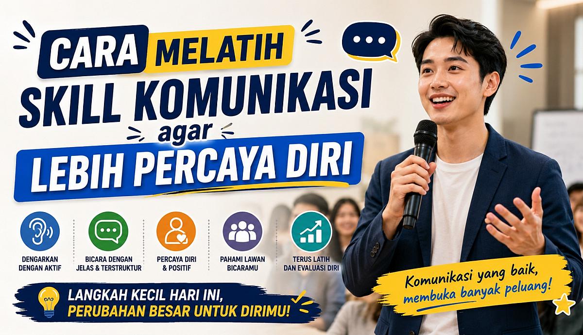 Cara Melatih Skill Komunikasi agar Lebih Percaya Diri