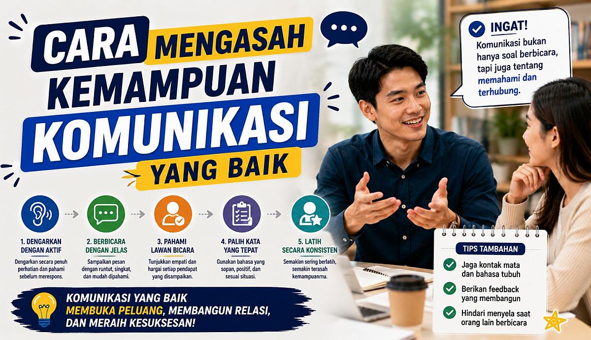 Cara Mengasah Kemampuan Komunikasi yang Baik
