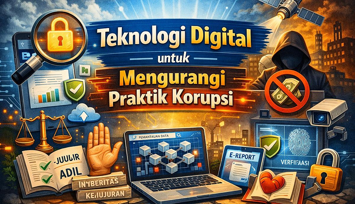 Teknologi Digital untuk Mengurangi Praktik Korupsi