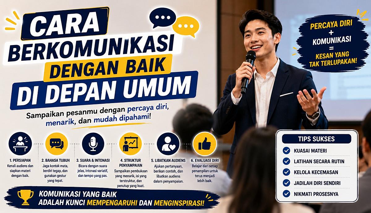 Cara Berkomunikasi dengan Baik di Depan Umum