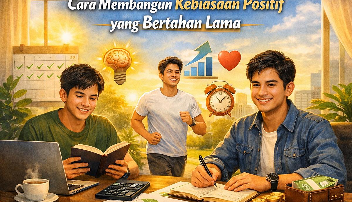 Cara Membangun Kebiasaan Positif yang Bertahan Lama