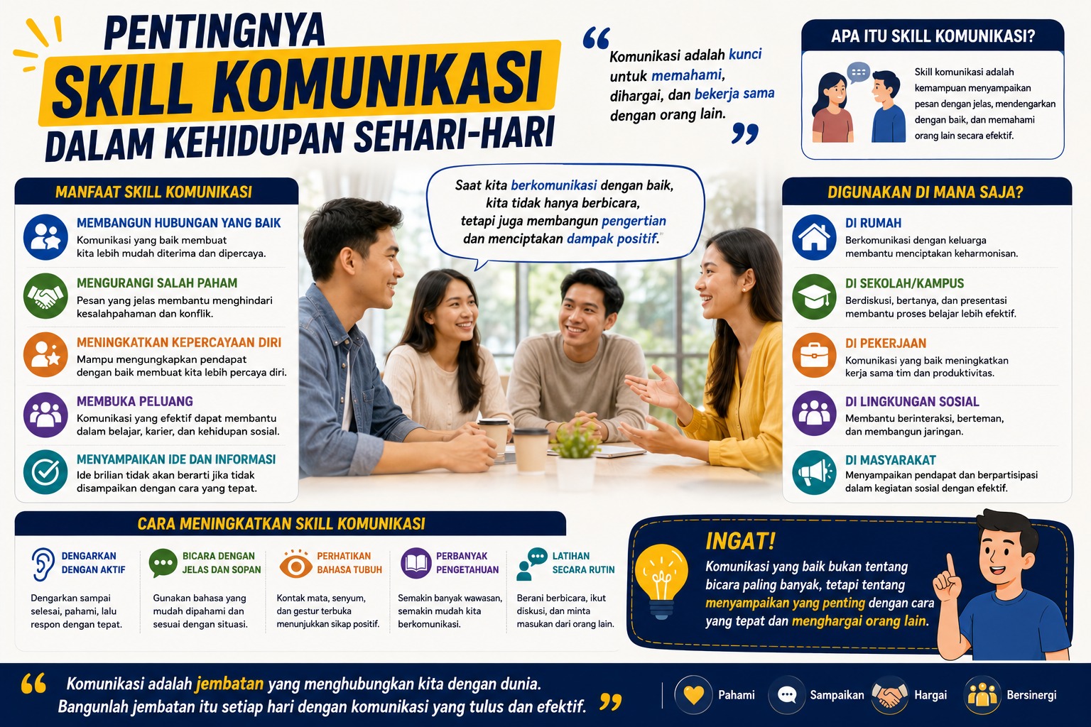 Pentingnya Skill Komunikasi dalam Kehidupan Sehari-hari