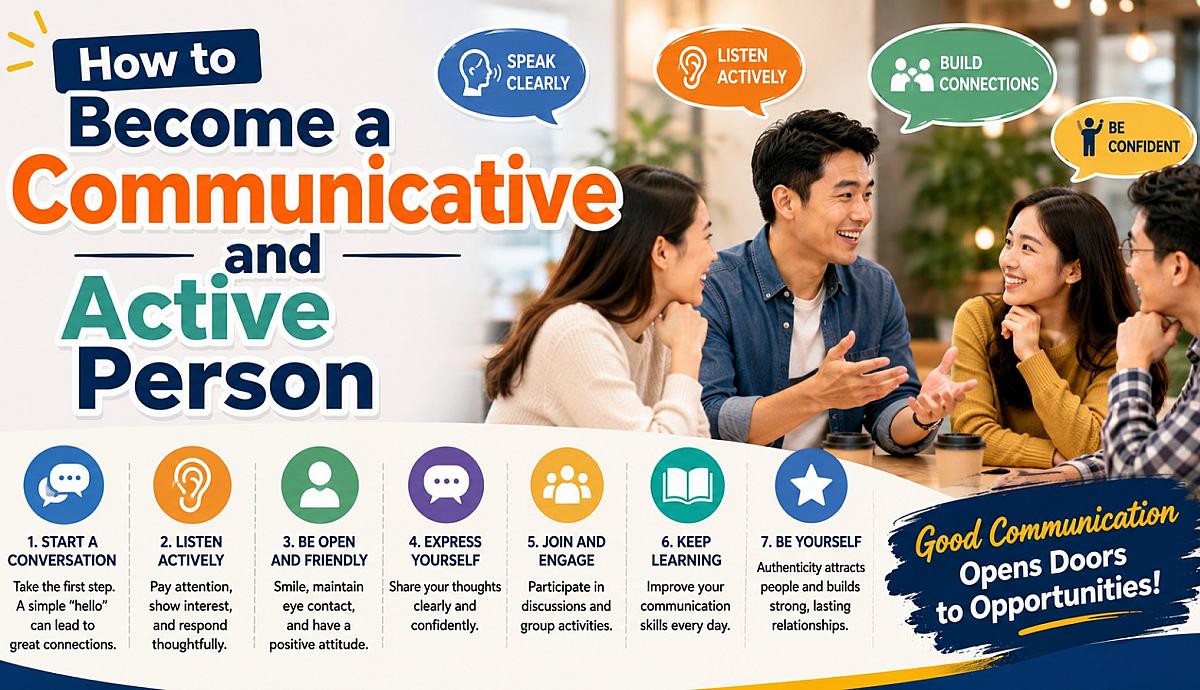 How to Become a Communicative and Active Person