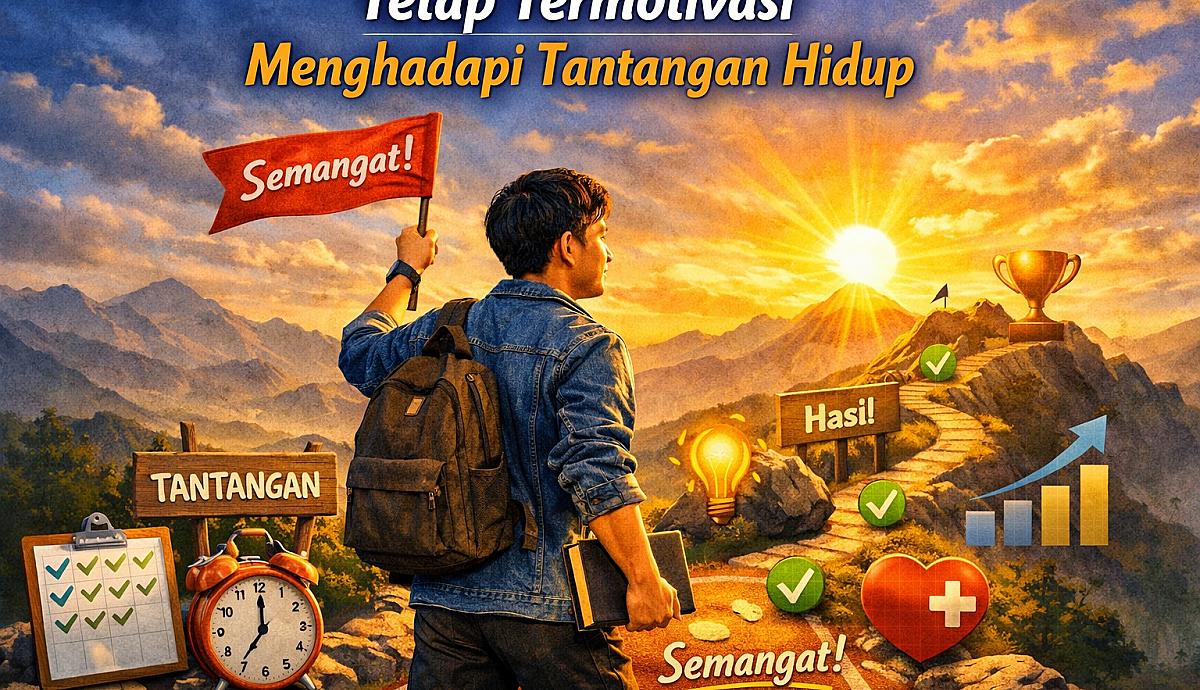 Cara Tetap Termotivasi saat Menghadapi Tantangan Hidup