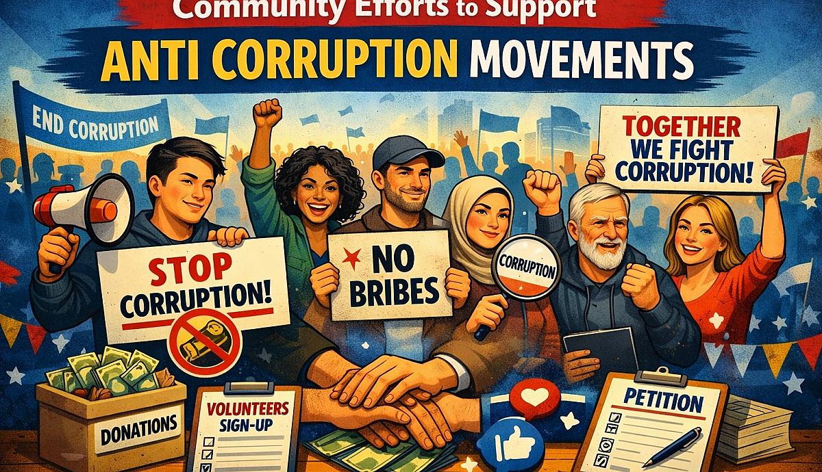 Community Efforts to Support Anti Corruption Movements