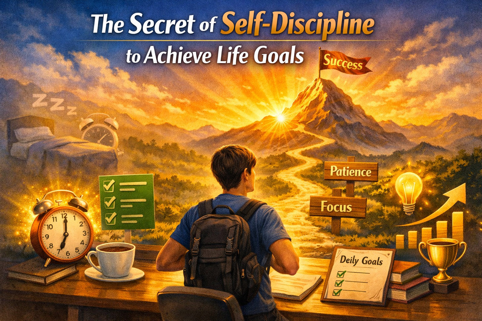 The Secret of Self-Discipline to Achieve Life Goals