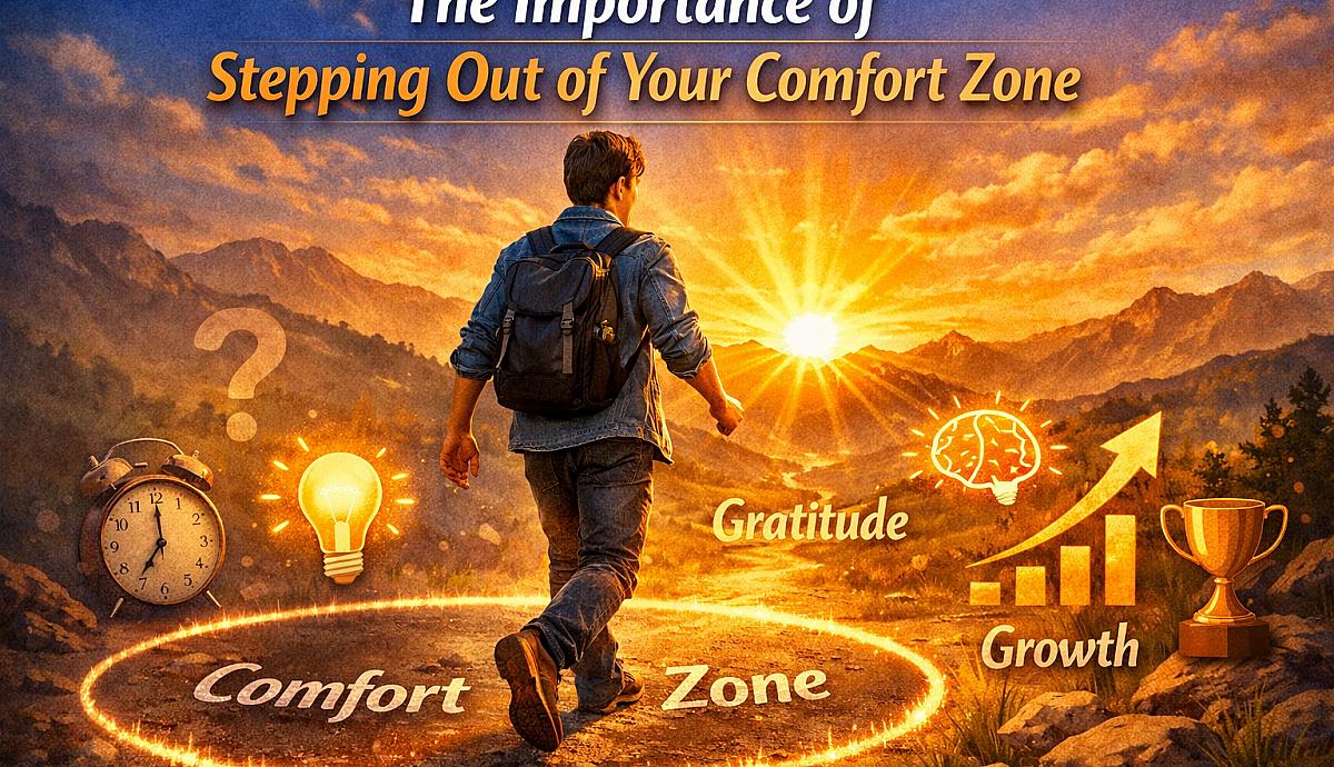 The Importance of Stepping Out of Your Comfort Zone