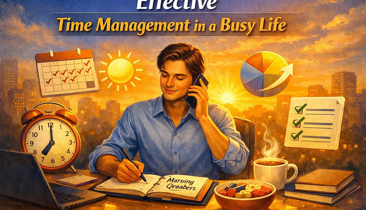 Effective Time Management in a Busy Life