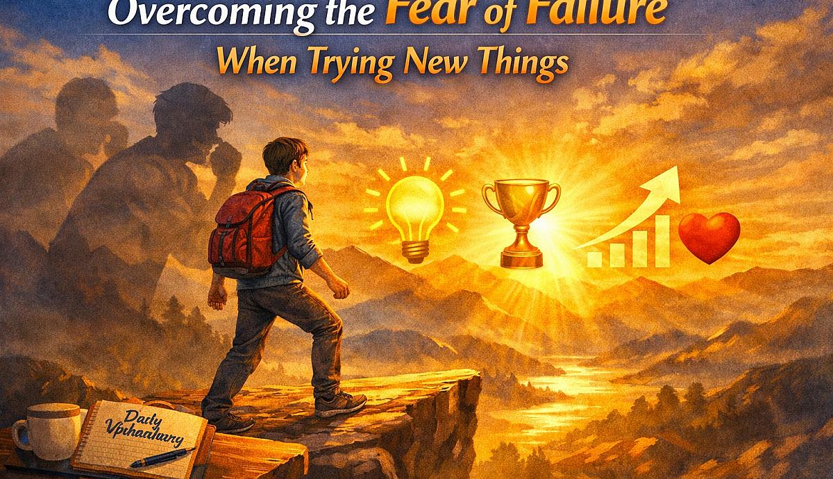 Overcoming the Fear of Failure When Trying New Things