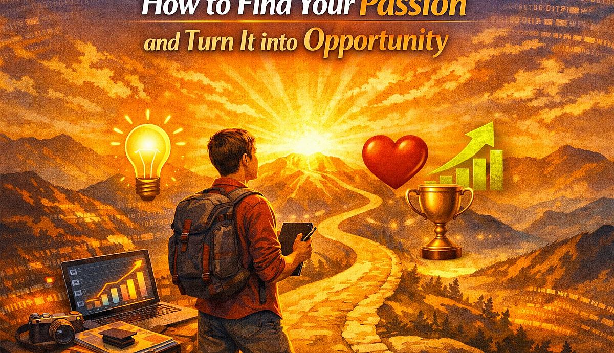 How to Find Your Passion and Turn It into Opportunity