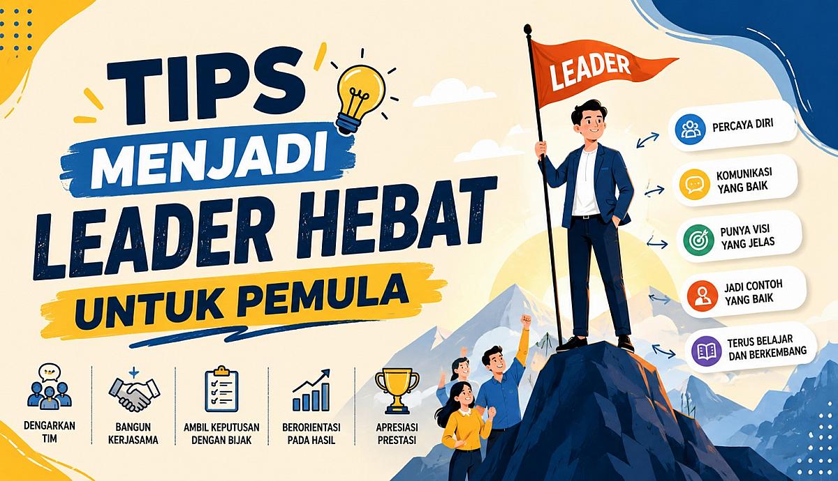Tips Menjadi Leader Hebat untuk Pemula
