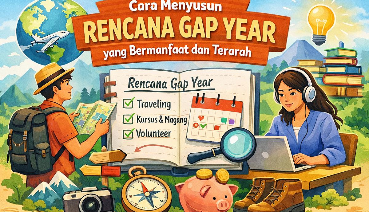 Cara Menyusun Rencana Gap Year yang Bermanfaat dan Terarah