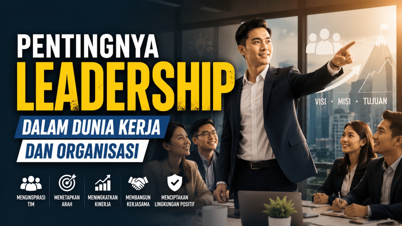 Pentingnya Leadership dalam Dunia Kerja dan Organisasi