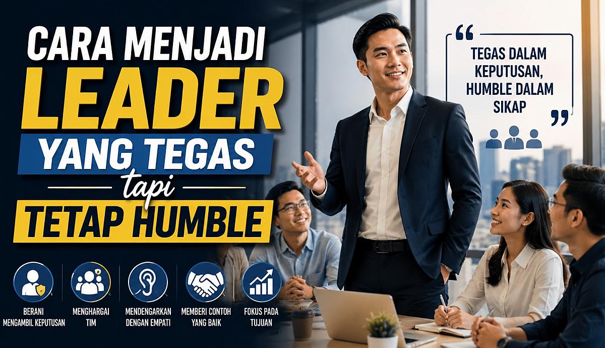 Cara Menjadi Leader yang Tegas tapi Tetap Humble