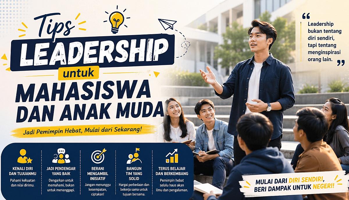Tips Leadership untuk Mahasiswa dan Anak Muda