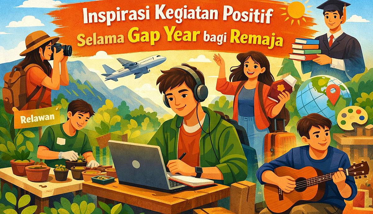 Inspirasi Kegiatan Positif Selama Gap Year bagi Remaja