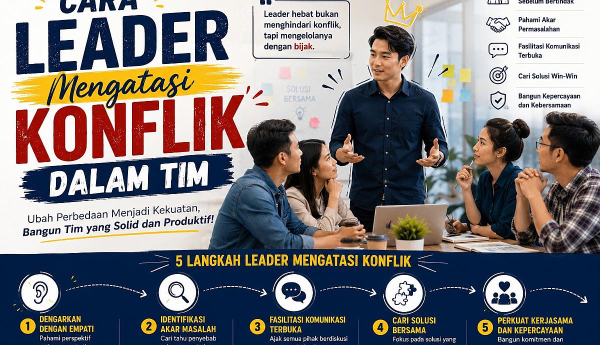Cara Leader Mengatasi Konflik dalam Tim
