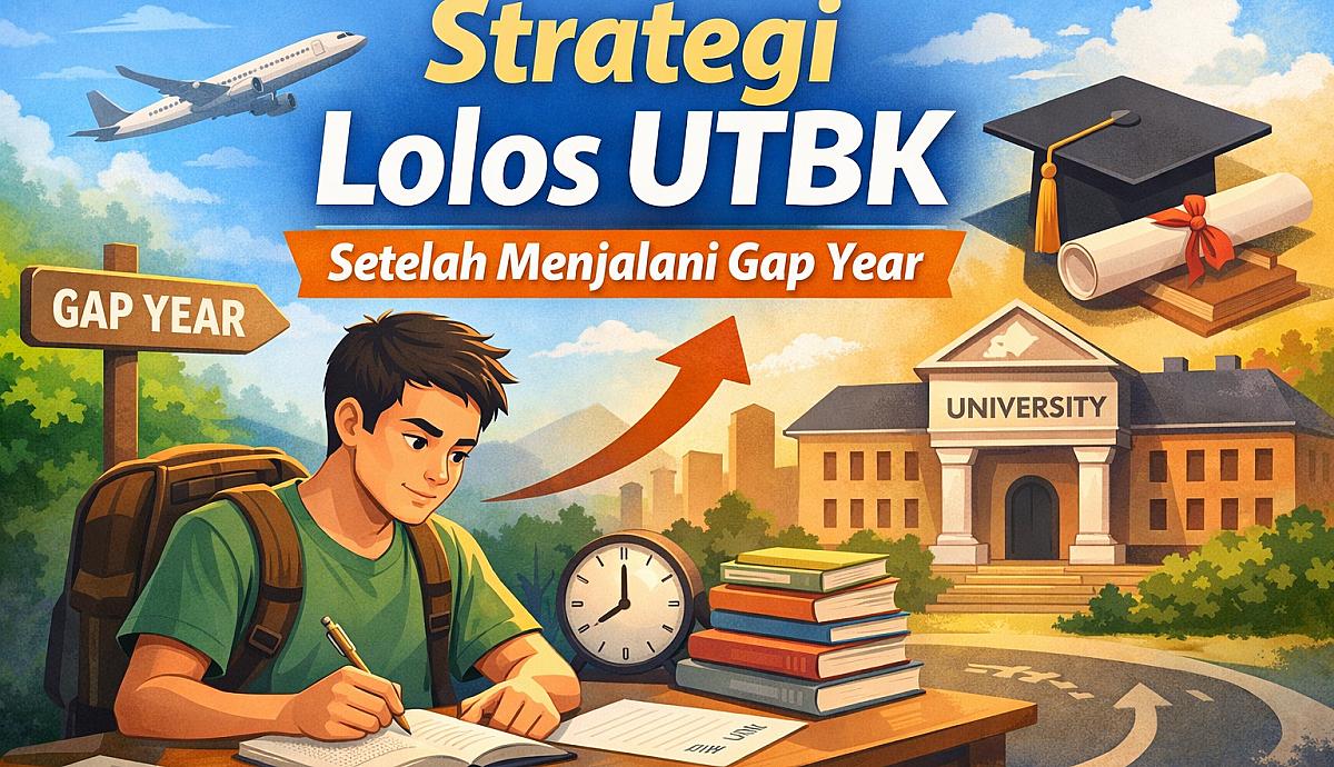 Strategi Lolos UTBK Setelah Menjalani Gap Year