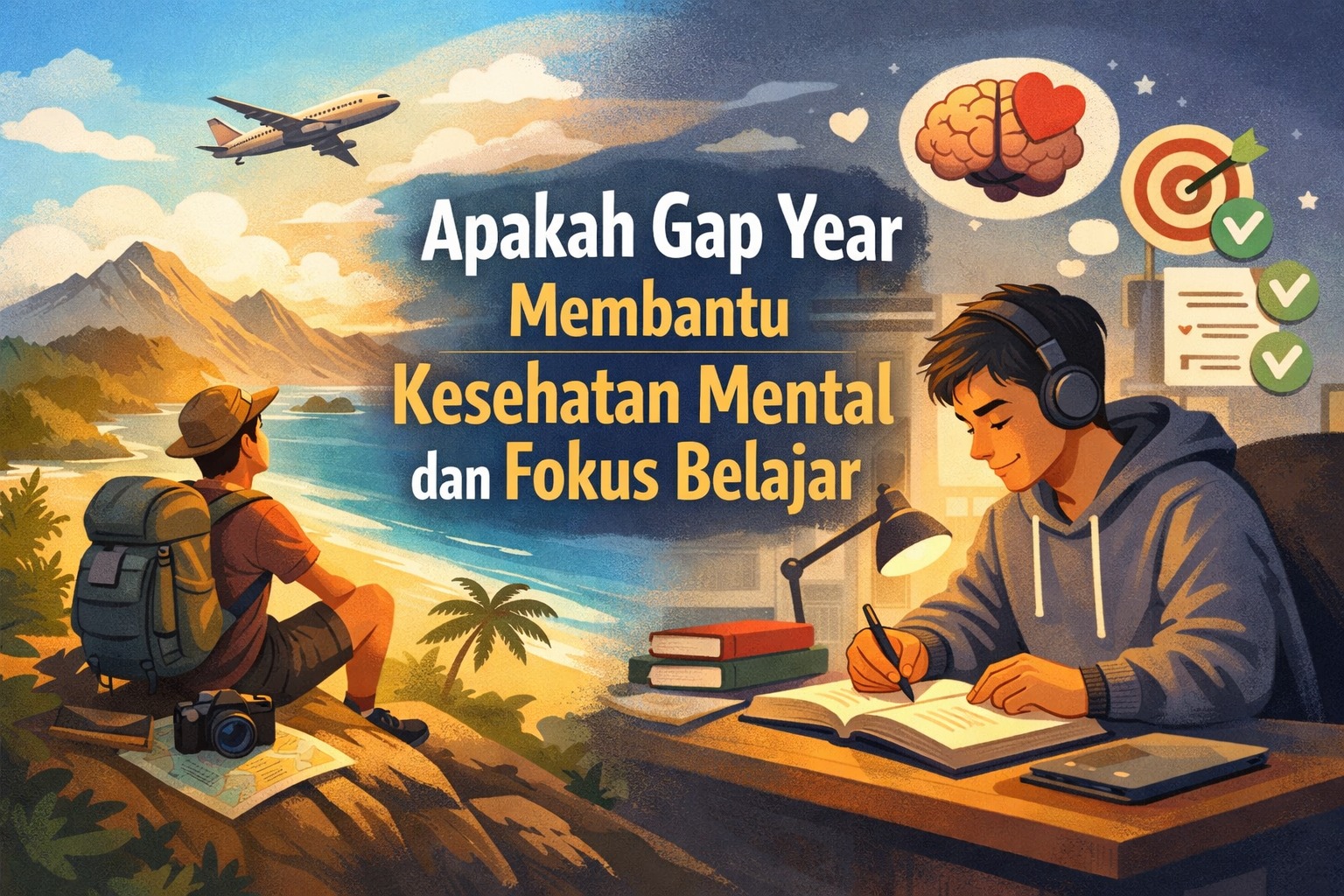 Apakah Gap Year Membantu Kesehatan Mental dan Fokus Belajar
