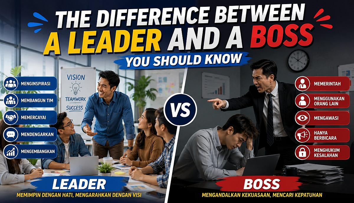 The Difference Between a Leader and a Boss You Should Know