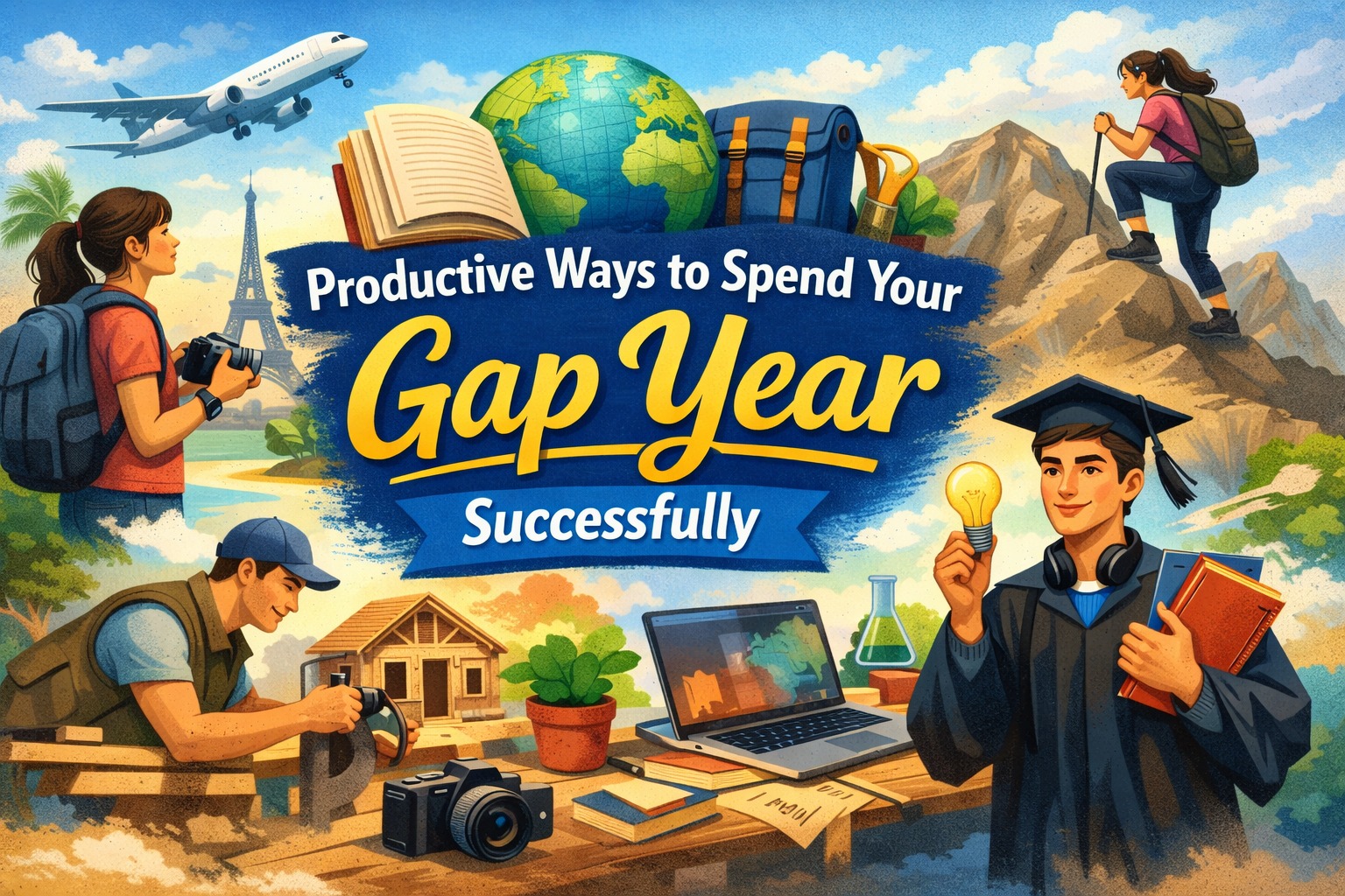 Productive Ways to Spend Your Gap Year Successfully