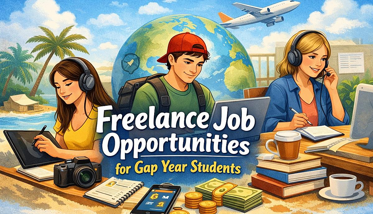 Freelance Job Opportunities for Gap Year Students