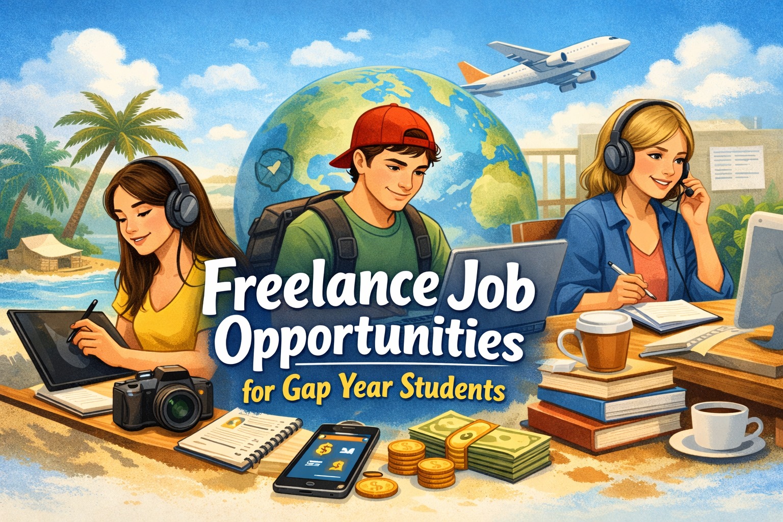 Freelance Job Opportunities for Gap Year Students