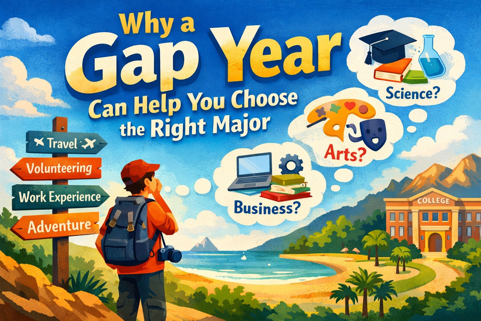 Why a Gap Year Can Help You Choose the Right Major