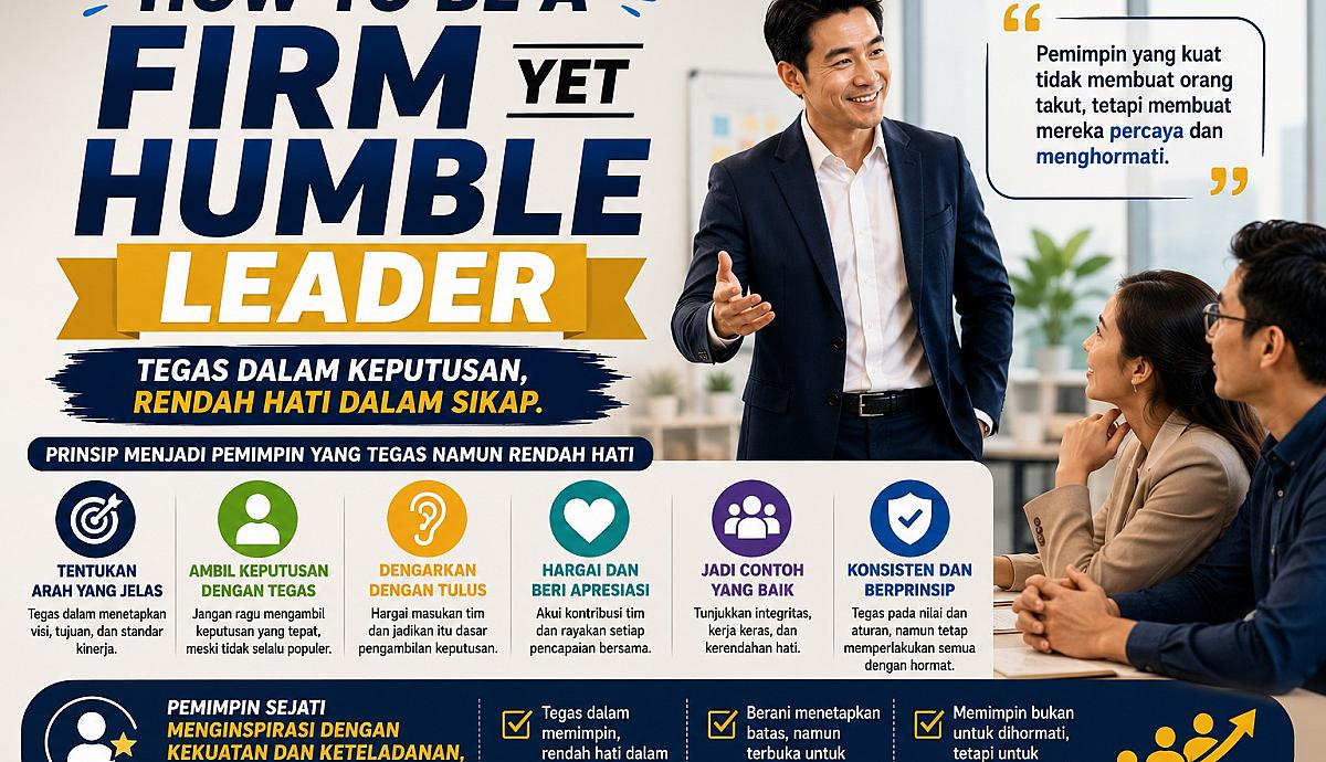 How to Be a Firm Yet Humble Leader