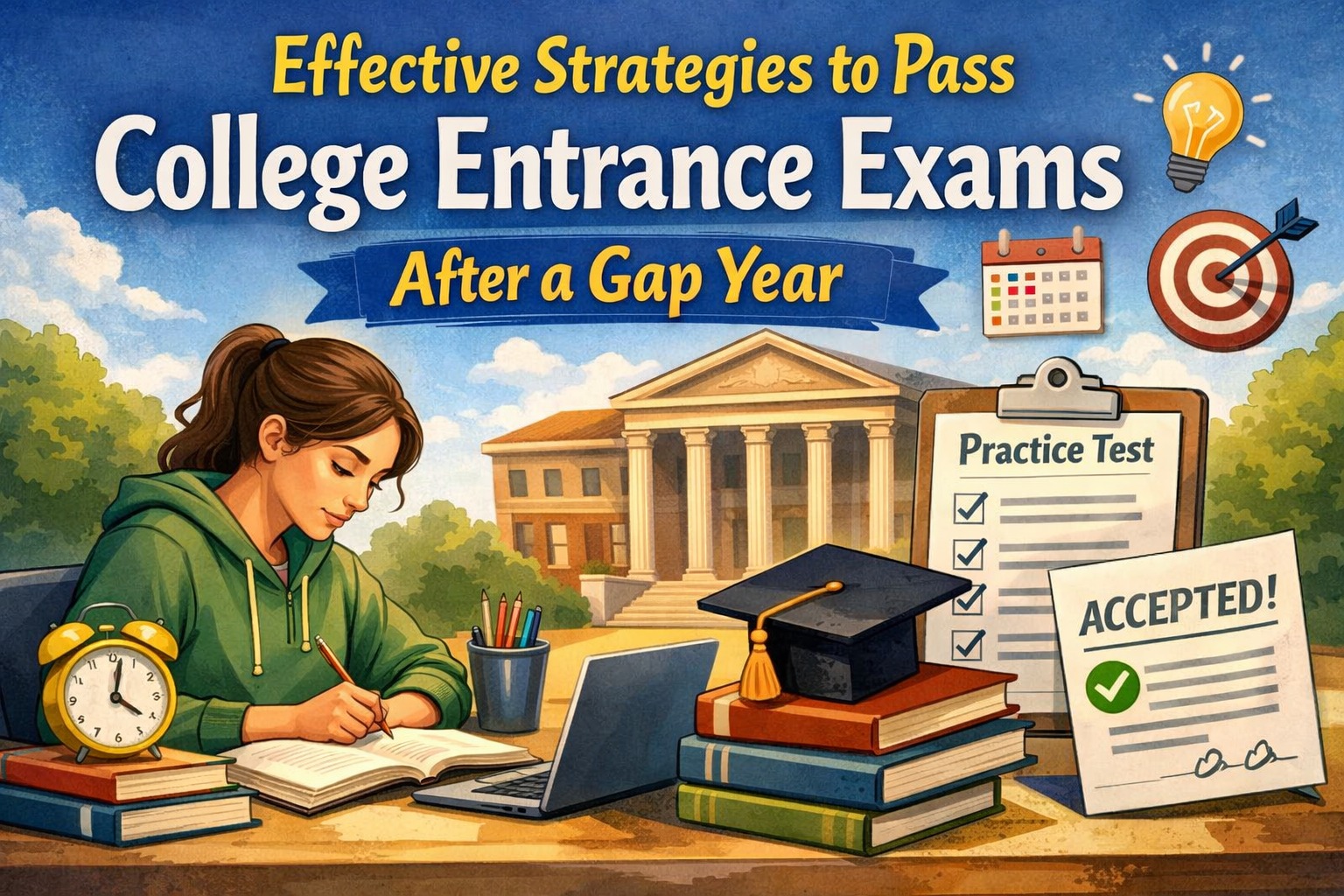 Effective Strategies to Pass College Entrance Exams After a Gap Year