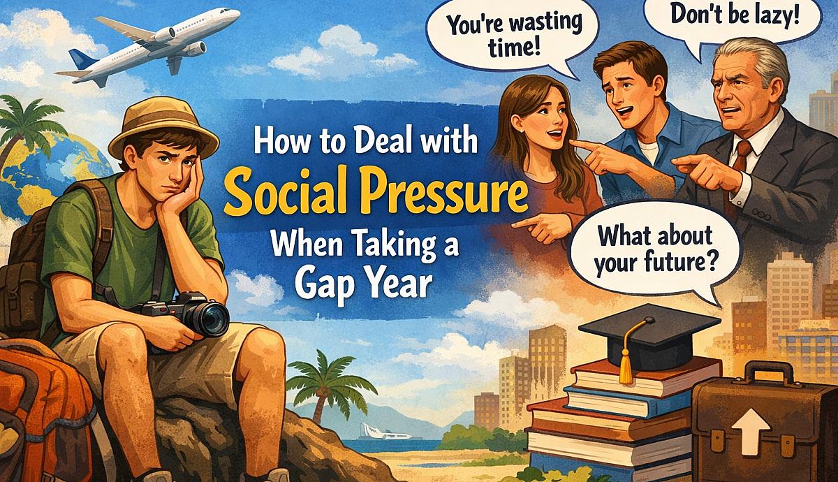 How to Deal with Social Pressure When Taking a Gap Year