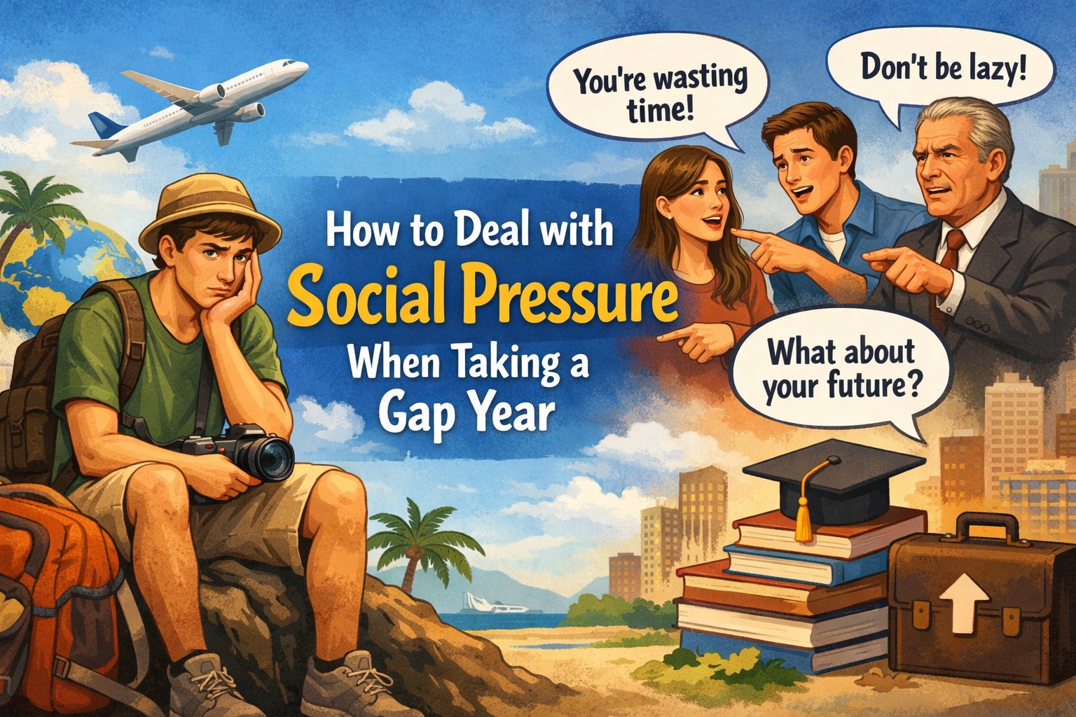 How to Deal with Social Pressure When Taking a Gap Year