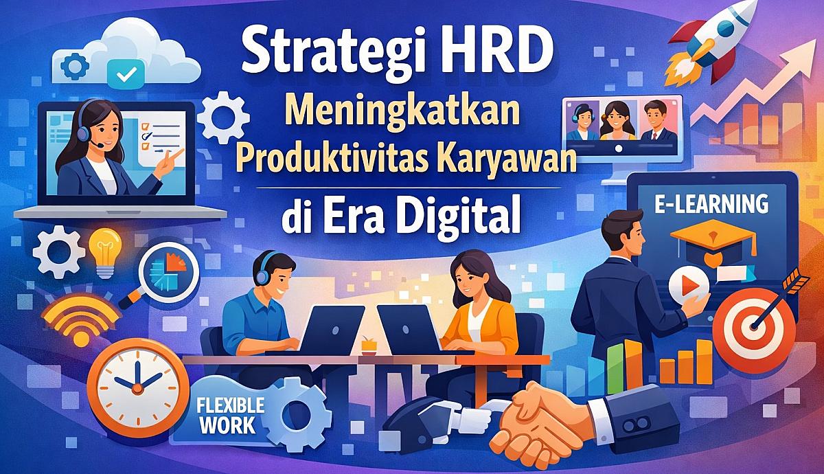 Strategi HRD Meningkatkan Produktivitas Karyawan di Era Digital