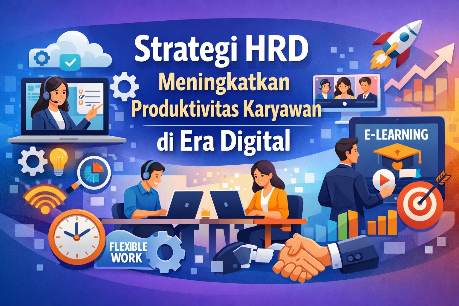 Strategi HRD Meningkatkan Produktivitas Karyawan di Era Digital