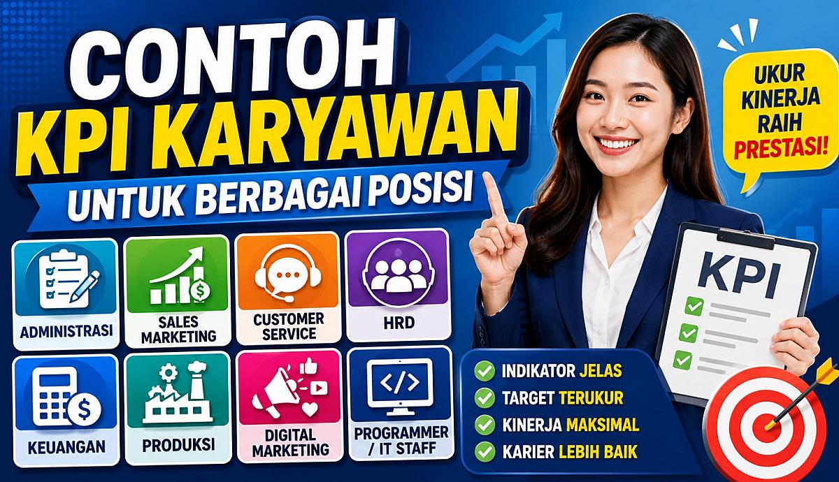 Contoh KPI Karyawan untuk Berbagai Posisi