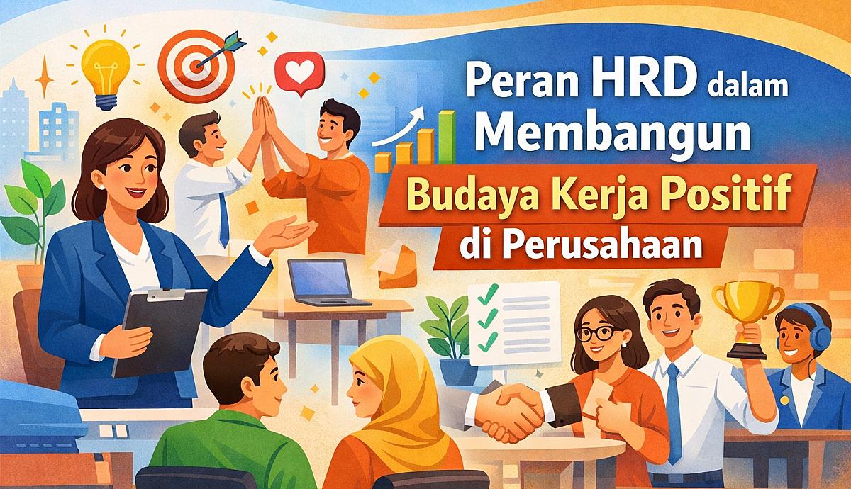 Peran HRD dalam Membangun Budaya Kerja Positif di Perusahaan