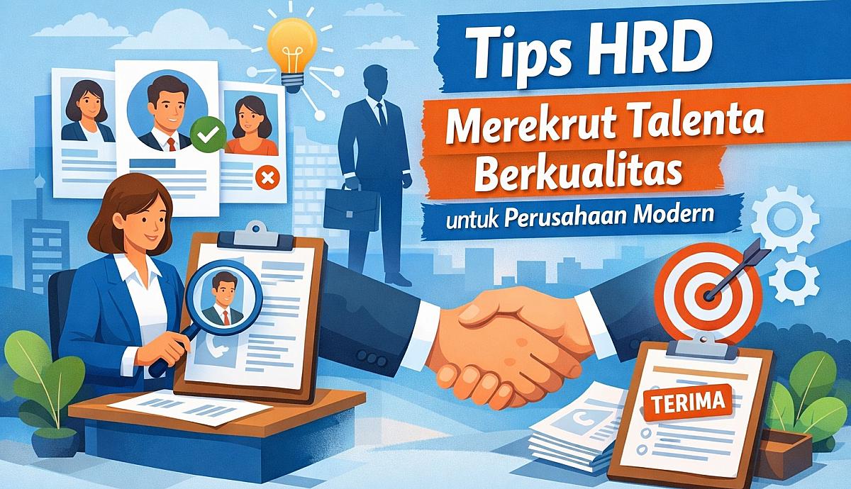 Tips HRD Merekrut Talenta Berkualitas untuk Perusahaan Modern