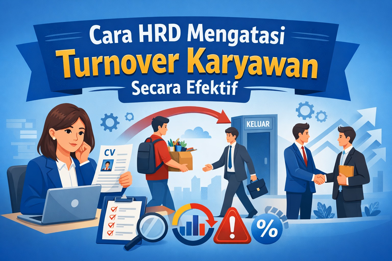 Cara HRD Mengatasi Turnover Karyawan Secara Efektif